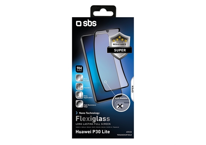 SBS Full Screen Protector Flexible Glass für Huawei P3