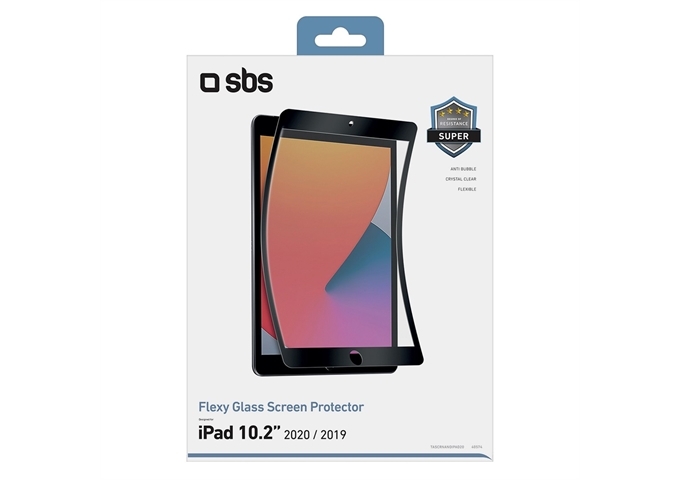 SBS Full Screen Protector Flexible Glass für iPad 10.2