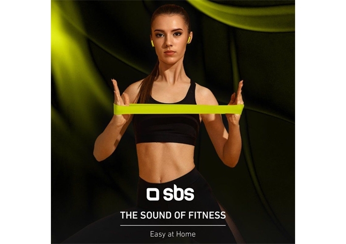 SBS Kit mit drahtlosen TWS-Ohrhörern und Fitnessbänder