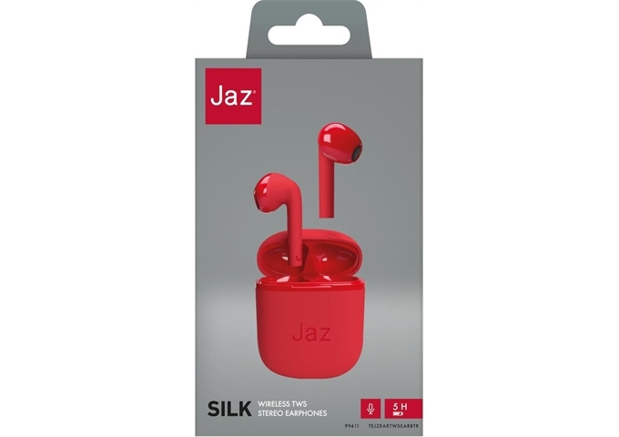 Jaz Silk– True Wireless Stereo-Ohrhörer Rot