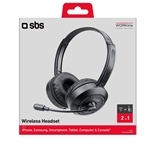 SBS Headset mit ausrichtbarem Mikrofon, kabellos