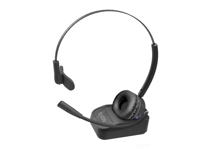 SBS Kabelloses Mono-Headset mit Ladestation