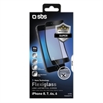 SBS Full Screen Protector Flexible Glass für iPhone 8/