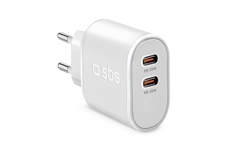 SBS 35 W Power Delivery-Wandladegerät mit zwei USB-C