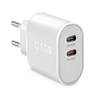 SBS 35 W Power Delivery-Wandladegerät mit zwei USB-C