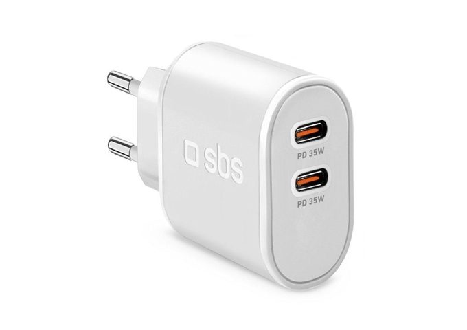 SBS 35 W Power Delivery-Wandladegerät mit zwei USB-C