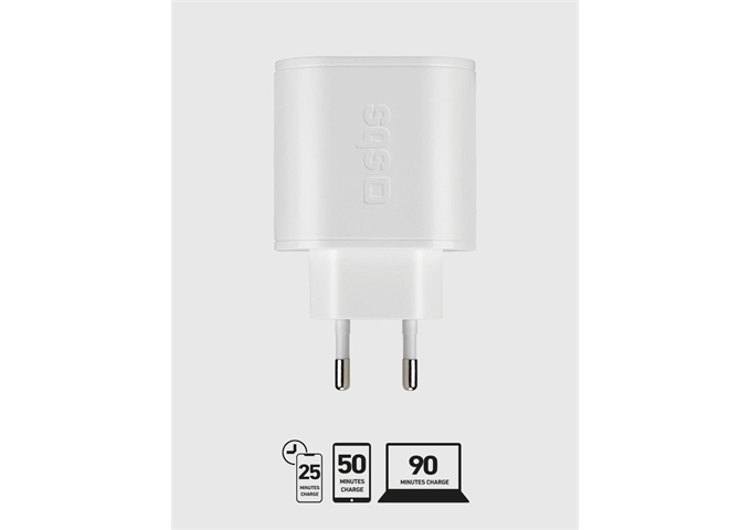 SBS 35 W Power Delivery-Wandladegerät mit zwei USB-C