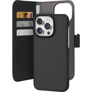 Puro Eco Leder Wallet Case für iPhone 15 Pro