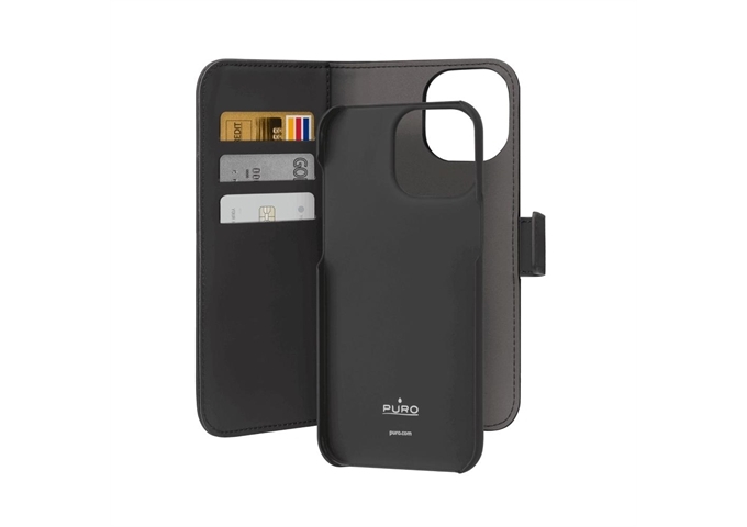 Puro Eco Leder Wallet iPhone 15