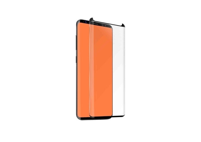 SBS Glas Displayschutz 4D Friendly für Galaxy S9