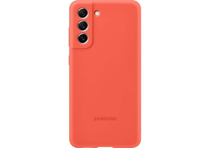 Samsung Galaxy S21 FE Silicone Cover Coral