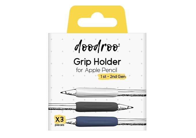 Doodroo Grip-Holder für Apple Pencil 1./2. Gen