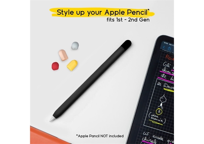 Doodroo Skin für Apple Pencil Schwarz