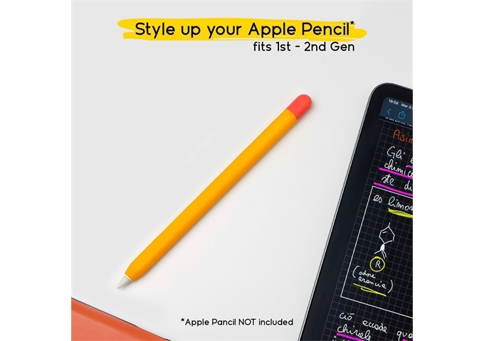 Doodroo Skin für Apple Pencil Orange