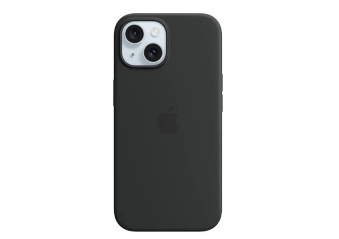 Apple Apple iPhone 15 Silicone Case Black