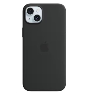 Apple iPhone 15 Plus Silicone Case Black